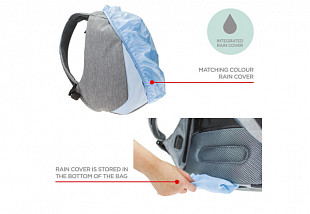Рюкзак XD Design Bobby Compact P705-530 Grey/Blue