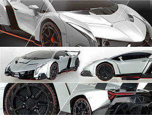 Радиоуправляемый робот-трансформер MZ Lamborghini Veneno 1:14 2319X