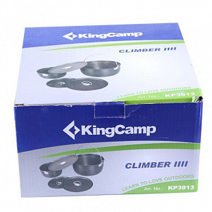Набор посуды KingCamp на 6-8 человек Climber 4 3913 