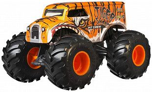 Машинка Hot Wheels Монстр Трак Tiger Shark Pit Crew (FYJ83 GJG79)