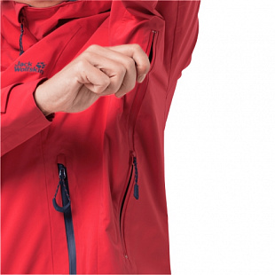 Куртка женская Jack Wolfskin Exolight Pro Jacket W tulip red