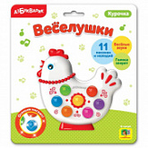 Музыкальная игрушка Азбукварик Курочка AZ-2223 