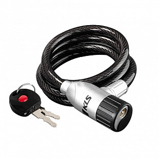 Замок велосипедный Kellys с подсветкой Cable Lock KLS Coil 180см