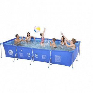 Бассейн каркасный Jilong Rectangular Steel Frame Pools JL016101N (2500 л)