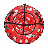 Тюбинг RT Листья 105 см + автокамера red