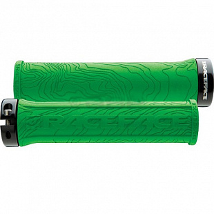Ручки руля Race Face Half Nelson Lock On Grips AC990059 Green