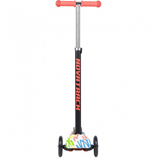 Самокат-кикборд Novatrack RainBow Подростковый Color design 120RAINBOW.WPN8