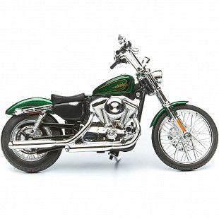 Мотоцикл Maisto 1:12 H-D Motorcycles - 2013 XL1200V Seventy-two (32335) green