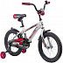 Велосипед Novatrack Lumen 16" (2019) 165ALUMEN.BN9 silver/red