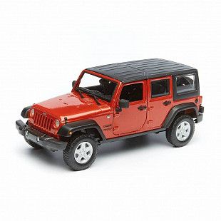 Машинка Maisto 1:24 Jeep Wrangler (31268) met orange