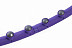 Обруч-тренажер Bradex C 40 массажными шариками SF 0265 violet