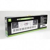 Музыкальный инструмент Shenzhen Toys  Синтезатор с микрофоном, 54-key, адаптер S-5492