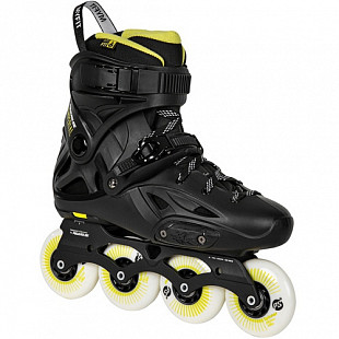 Роликовые коньки Powerslide Imperial One 80 908376 black/yellow