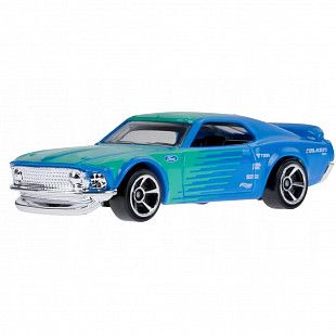 Машинка Hot Wheels Базовой коллекции '69 Ford Mustang Boss 302 244/250 (5785 HKJ48) mainline 2023