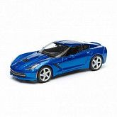Масштабная модель автомобиля Maisto 1:24 Шевроле Корвет Стингрэй купе (31505) blue