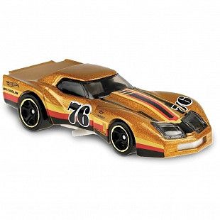 Машинка Hot Wheels Базовой коллекции '76 Greenwood Corvette 34/250 (5785 GHC50)