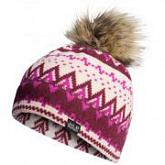 Шапка женская Jack Wolfskin Scandic Cap Women garnet red all over