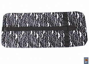 Чехол-портмоне для самоката Y-Scoo 145 Hipster Мистер Усы black/white Чехол-портмоне для самоката Y-Scoo 145 Hipster Мистер Усы black/white