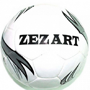 Мяч футбольный Zez Sport 0063 Black/White/Grey 5р.
