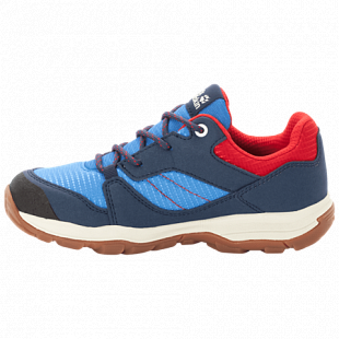 Полуботинки детские Jack Wolfskin Mtn Attack 3 Xt Texapore Low K blue / red