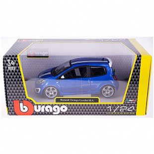 Машинка Bburago 1:24 Renault Twingo (18-22119) blue