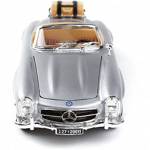 Коллекционная машина Bburago 1:18 Mercedes-Benz 300 SL Touring 1957 (18-12049) silver