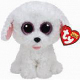 Игрушка мягконабивная TY Щенок Pippie 15 см 37175 White