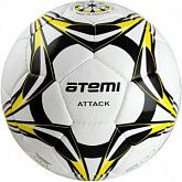 Мяч футбольный Atemi Attack PU 4р white/black/yellow