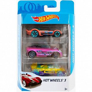 Набор машинок Hot Wheels 3 шт. (K5904 №132)