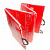 Гимнастический коврик для йоги, фитнеса Zez Sport 9363-3 Red (180х60х3)