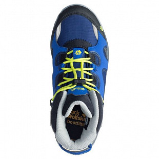 Ботинки детские Jack Wolfskin Crosswind WT Texapore Mid K blue