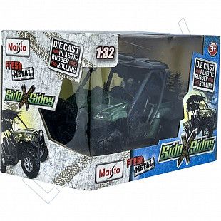 Квадроцикл Maisto 1:32 Yamaha Rhino 700 №3 (21087) green