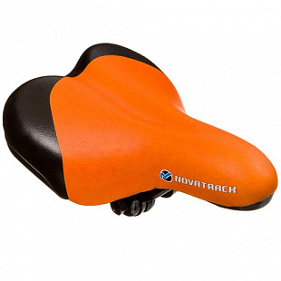 Седло Novatrack детское orange/black КЛ98771