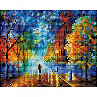 Алмазная мозаика Picasso Осенняя прогулка PD4050068
