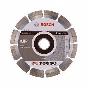 Алмазный круг 150х22,23 мм абразив Professional Bosch 2608602617