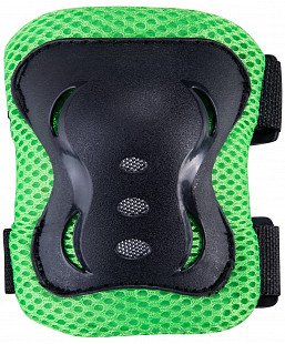 Комплект защиты для роликовых коньков Ridex Jump green
