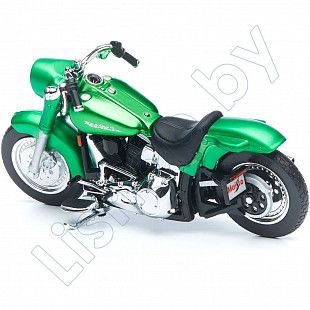 Мотоцикл Maisto 1:18 Harley Davidson 2000 FLSTF Street Stalker (39360) green
