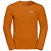 Пуловер мужский Jack Wolfskin Sky Range Longsleeve M rusty orange