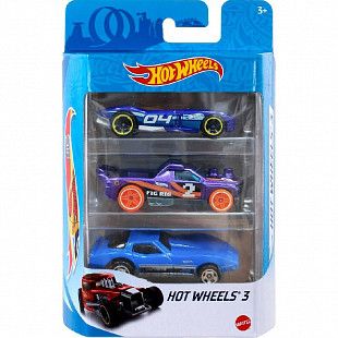 Набор машинок Hot Wheels 3 шт. (K5904 №136)