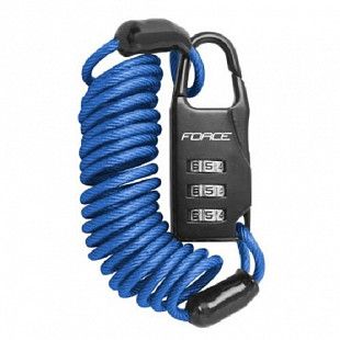 Замок кодовый Force Small blue 49111