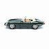 Машинка Bburago 1:18 Jaguar E Cabriolet 1961 (18-12046) green
