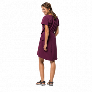 Платье женское Jack Wolfskin Victoria Dress wild berry