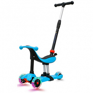 Самокат со светящимися колесами Sundays KB09-2 blue