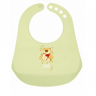 Слюнявчик Canpol babies Пластиковый 2/404 Green
