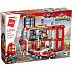  Конструктор Qman Mine City Пожарное депо (12014)