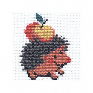 Набор для творчества Десятое Королевство Вышивка Ежик 01118