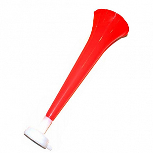 Дудка болельщика Zez Sport DU-28X8 red