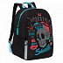 Рюкзак школьный GRIZZLY RB-151-3 /2 black/light turquoise