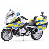Масштабная модель мотоцикла Maisto 1:18 BMW R 1200 RT UK - Police (32306)