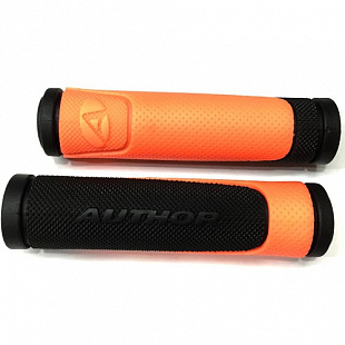 Ручки руля Author AGR-600-D3 130 мм 8-33452006 Black/Orange